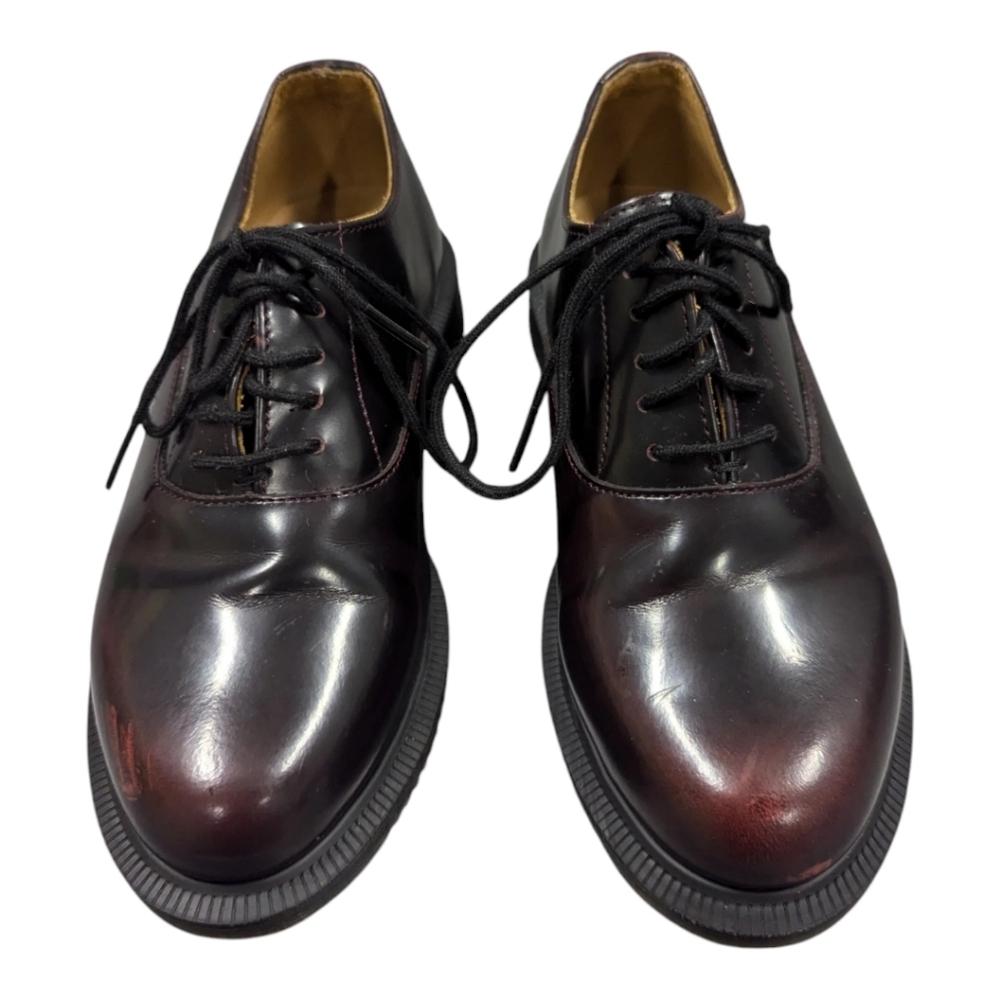 Dr Martens Bennet Leather Oxfords Shoes Women’s US 5 Dark Cherry NEW $120